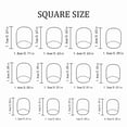thumbnail image 6 of 24Pcs Halloween Press On Nails Short, Gradient Fake Nails with Pumpkin Ghost Candy Corn Glitter, Reusable False Nail Tips for Women, DIY Halloween Party Manicure Set, 6 of 9