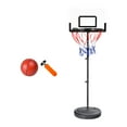 thumbnail image 4 of Juego de aro de baloncesto con soporte para deportes, juego de interior y exterior, coordinación mano-ojo práctica, portería de baloncesto, juguetes, 118 centímetros, 4 of 8