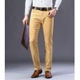 thumbnail image 1 of REDHOTYPE Jean Classique pour Homme Affaires Décontracté Droit Denim Extensible Pantalon, 1 of 5