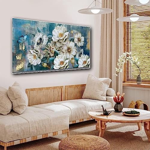 2 Pack Diamond Painting Kits，Large 5D DIY Dandelion Flower Diamond Painting Kits for Adults，DIY Full Drill Crystal Rhinestone Arts and Crafts，Gem Art Painting with Diamond Home Wall Decor (28X16inch)