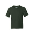 thumbnail image 2 of Gildan - DryBlend Youth T-Shirt - 8000B - Forest Green - Size: XL, 2 of 3