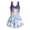 Cartoon Axolotls, variant on Cartoon Capybara Swimwear Girls One Piece Swimsuits Swimdress 3-13 Years Old Kids Sleeveless Quick Drying Bathing Suit for Beach Vacation,Pool Party,6-7Y