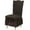 Coffee, variant on VerPetridure Bubble plaid Stretch Dining Chair Covers Slipcovers Thick With Chair Cover Skirt