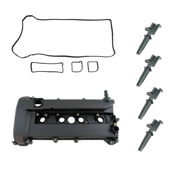TRQ Valve Cover & Gasket with Ignition Coil Kit Set for 2005-2008 Ford Escape VCA94134