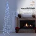 thumbnail image 5 of Alpine Corporation 82-Inch Spiral Christmas Tree with Multi-Color LED Lights, 5 of 13
