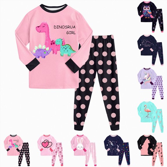 6-7 Years Child Girl Clothes Set Crewneck Sweatshirt Long Sleeve Sweater Pocket Pants Fall Outfits 6-12 Months 12-24 Months 2T 3T 4T 5T 6T 7T Girl, Outfit