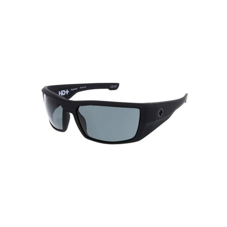 Men's Polarized Dirk 672052973864 Black Wrap Sunglasses