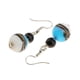 thumbnail image 3 of Pendiente colgante con forma de bola y anzuelo de pescado, color azul, 3 of 9