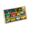 thumbnail image 3 of Almencla Wooden Train Set Building Blocks Toy Train for Boys and Girls Preschool C, 3 of 8