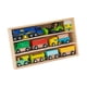 thumbnail image 3 of Juego de juguetes de tren de madera, vagones de tren, juguetes navideños, tren de juguete interactivo Montessori Estilo C, 3 of 9