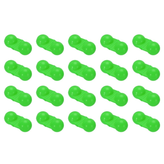 Uxcell Fishing Double Rattle Beads Catfish Rattles Beads Rattles Fishing Bell for Attract Fish, 20 Pack