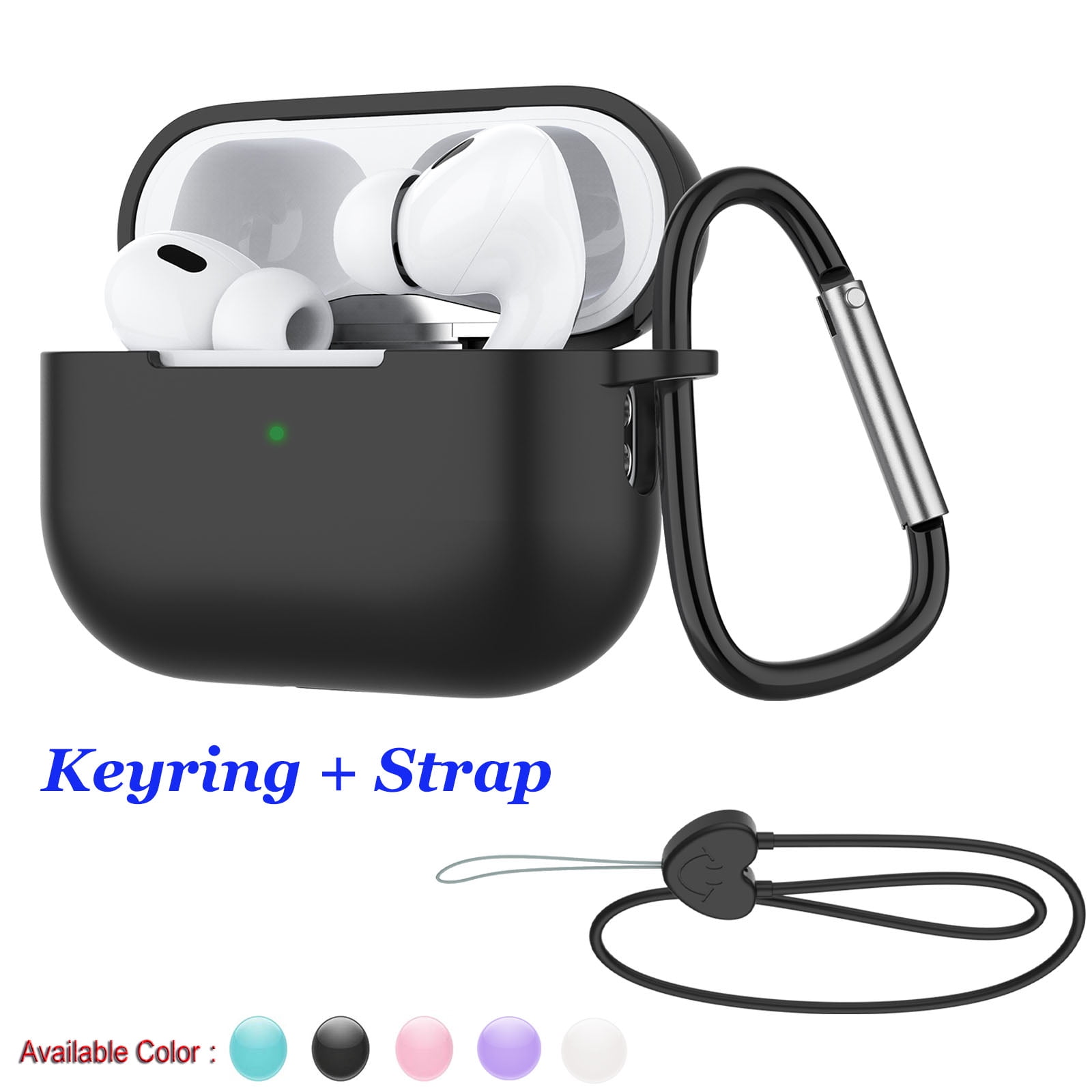 Airpods Pro 2 Case Cover 2022, Njjex Soft Silicone Skin Cover Shock