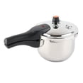 thumbnail image 1 of YOPTOP Stainless Steel Pressure Cooker  Security Handle Pressure Cooking Pot with Safety Valve  Stainless Steel Induction Suitable Pressure Pan For All Kinds Of Cooktops (2L),none,none, 1 of 9