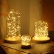 thumbnail image 2 of Guirnalda de luces LED de alambre de cobre de 1 a 20 m, cadena de luces LED para fiestas, bodas, interiores, decoración de Año Nuevo, Navidad, 2 of 5