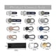 thumbnail image 2 of Button Extenders for Jeans, 6 Sizes Pants Button Waistband Extender, Flexible Adjustable Elastic Waist for Women Men, 2 of 5