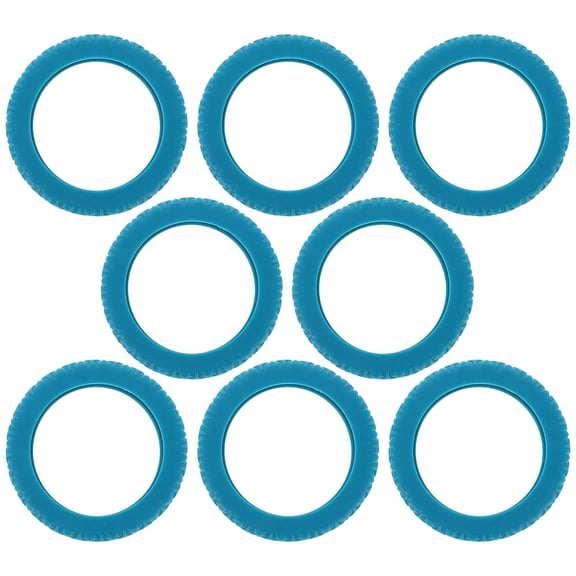8pcs Silicone Luggage Wheel Protector Covers Soundproof And Shock Absorbing Non-Slip For Travel Suitcase Trolley Case Wheels