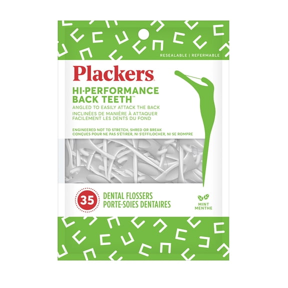 Ultra Plackers Hi-performance Back Teeth Dental Flosser (2 Pack)