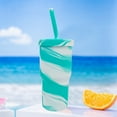 thumbnail image 3 of Pebbuoy 950ML Silicone Tumbler with Straw Lid Large Capacity Food Grade BPA Free Leak-Proof Outdoor Travel Portable Water Bottle Drinking Straw Cup, 3 of 6