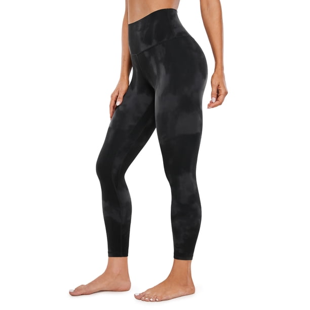 Pantalones CRZ YOGA Butterluxe Cintura Alta 63 cm Negro Tie Dye