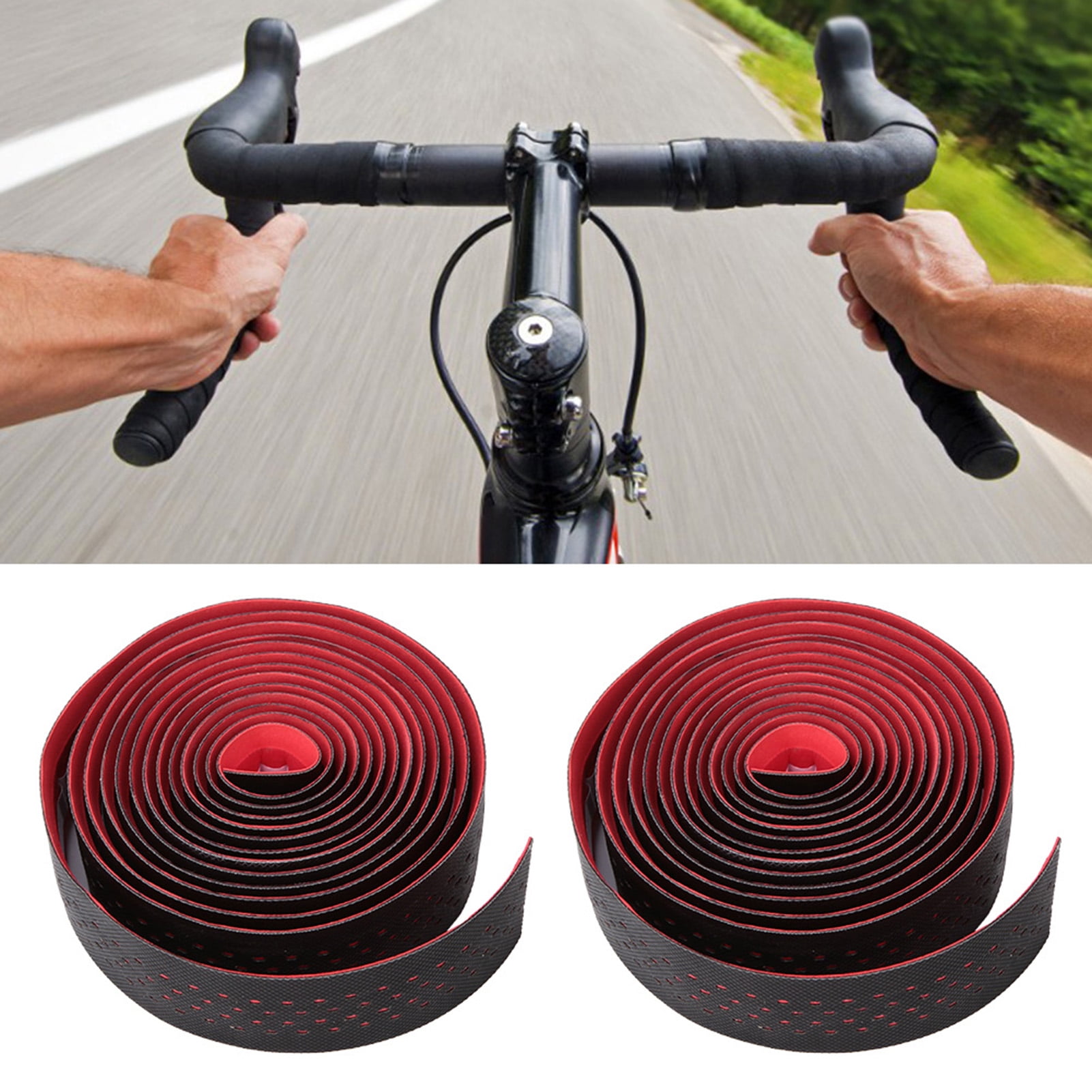 Bike Handlebar Tapes, Handlebar Tapes, Washable Sweat Absorption EVA/PU