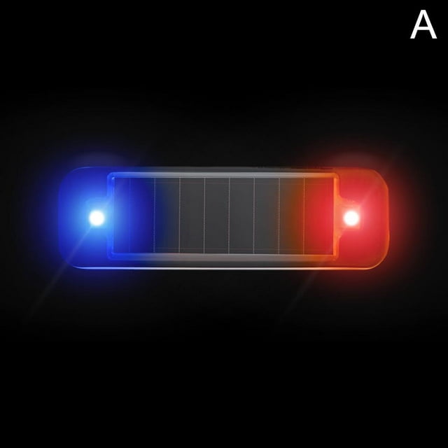Car Alarm Warning Solar Flash LED Light Fake Security Signa System HOT