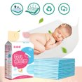 thumbnail image 4 of Newborn Babies Waterproof Breathable Disposable Underpad Diaper Care Protector Bed Chair Pad Incontinence Protector for Adult Child or Pets Absorbent Waterproof 30 PCS, 4 of 9