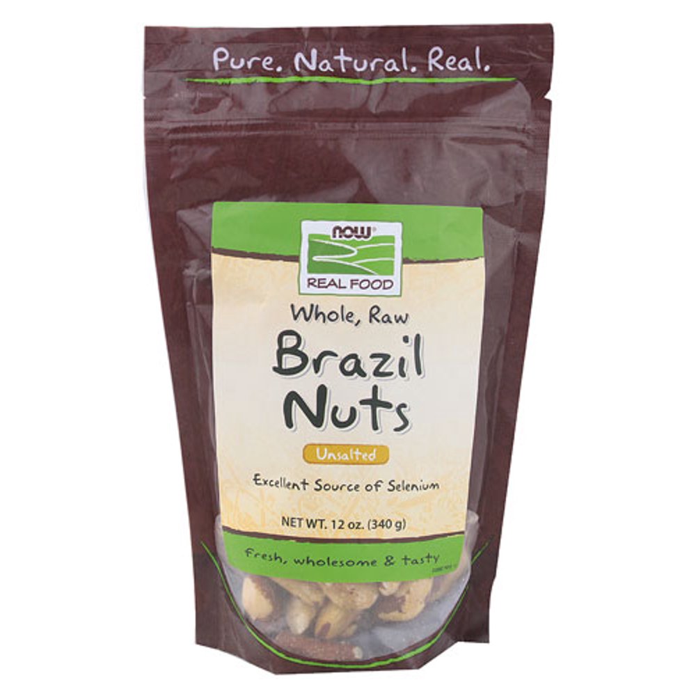 NOW Foods Brazil Nuts, Raw 12 Oz
