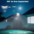 thumbnail image 3 of Lámpara Led Solar Exterior Suburbana Alumbrado Público 2000w, 3 of 4