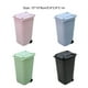 thumbnail image 5 of Wosthever Bote de basura de escritorio: conveniente y duradero para cualquier lugar Cubos de basura de plástico con tapa Papelera con ruedas Type3 NO3, 5 of 6