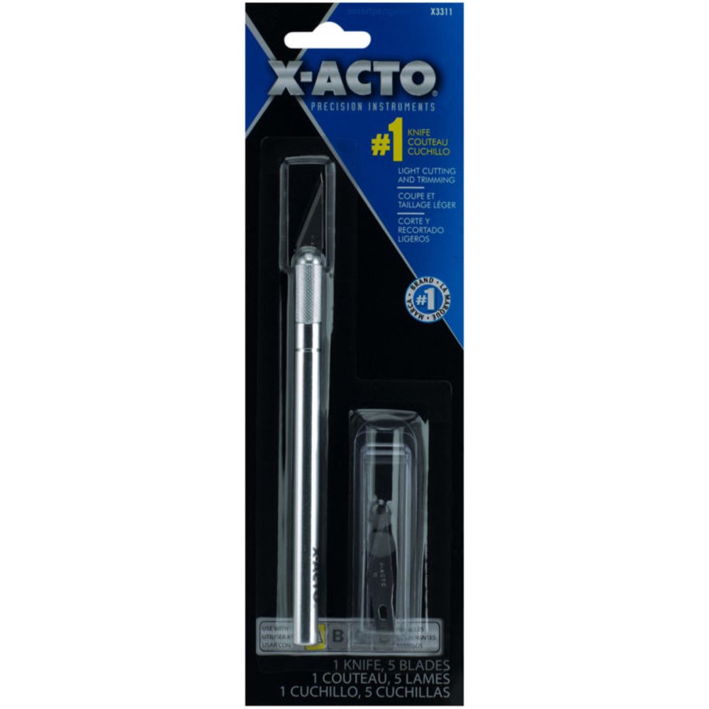 XACTO Precision No.1 1 Knife Type A Handle with 5 No.11 Blades X3311