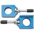 thumbnail image 1 of Bolt Billet Aluminum Chain Adjuster Blocks Blue for Yamaha YZ250 2002-2018, 1 of 1