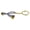 1, variant on WINDLAND Spurses Fan Accessory Keyring Sturdy Metal Construction Secure Secure Clasp for Sports Enthusiasts
