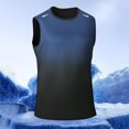 thumbnail image 2 of Lopecy-Sta Tank Tops for Men Crew Neck to Gradient Quick Dry Slim Fit Sleeveless Cooling Breathable Gym Running Workout Sports Vest, 2 of 7