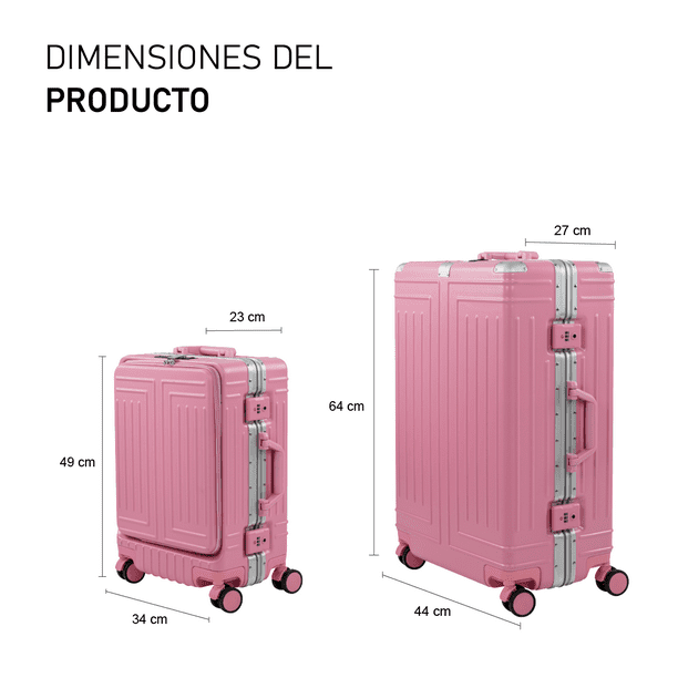 Medidas de maletas en pulgadas sale