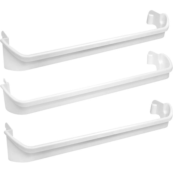 240534901 x2 & 240534701 x1 Refrigerator Door shelf retainer bar Compatible with frigidaire kenmore Rack Bar Rail, Replace PS734936 AP3214631 948952 AP3214630 PS734935 948954 AH734935 EA734935
