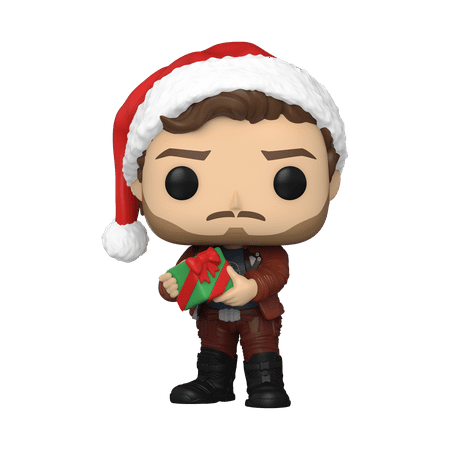 UPC: 0889698643337 | Funko Pop! Marvel: Guardians of the Galaxy Holiday Special – Star-Lord Vinyl Bobblehead