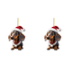 thumbnail image 1 of Adorno navideño para perro dibujos animados acrílico suministros fiesta en casa (C-3), 1 of 2