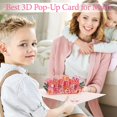 thumbnail image 4 of Tarjeta del día de la madre, regalo para abuelas, tarjetas de felicitación, regalo para mamá, abuela, tarjeta emergente 3D para el día de la madre con sobre, idea de regalo para mamá, tema feliz día de la madre ER, 4 of 5