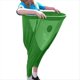 thumbnail image 1 of Juego Patio con Pantalones Abuela Gigantes, Juego para Lanzar Al Aire Libre, Ideal para Fiestas Entre Padres e Hijos, Ideal para Grupos, Ideal para Fiestas y Reuniones Verde, 1 of 5