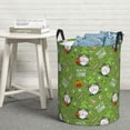 thumbnail image 7 of KLL Halloween Monster Gnome Waterproof Foldable Laundry Hamper Bucket with Handles for Storage Bin,Kids Room,Home Organizer ( ), 7 of 7
