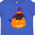 thumbnail image 4 of Inktastic Halloween Cat, Black Cat, Witch Hat, Pumpkin Boys or Girls Toddler T-Shirt, 4 of 5