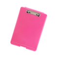 thumbnail image 2 of Plastic A4 File Box Document Writing Pad Stationery School Folder Clipboard Folder Writing Pad Box Organizer Supply Red, 2 of 8