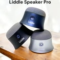 thumbnail image 3 of Liddle Speaker Pro - Magnetic PortableBluetooth Speaker with Microphone for Calls & Music - 5W Wireless Audio, 8-Hour Battery, Water-Resistant - Versatile Attachment to Phone, Car, Fridge (Black), 3 of 6