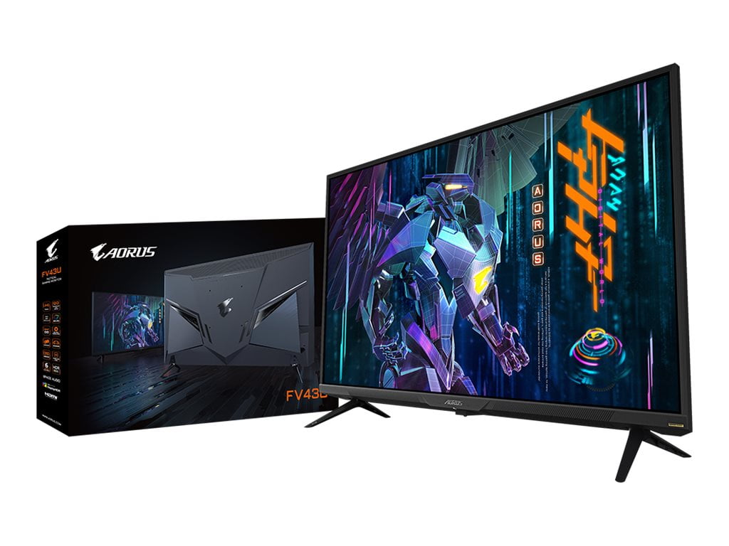 GIGABYTE AORUS FV43U 4Kゲーミングモニター Gigabyte AORUS FV43U - LED monitor - 43