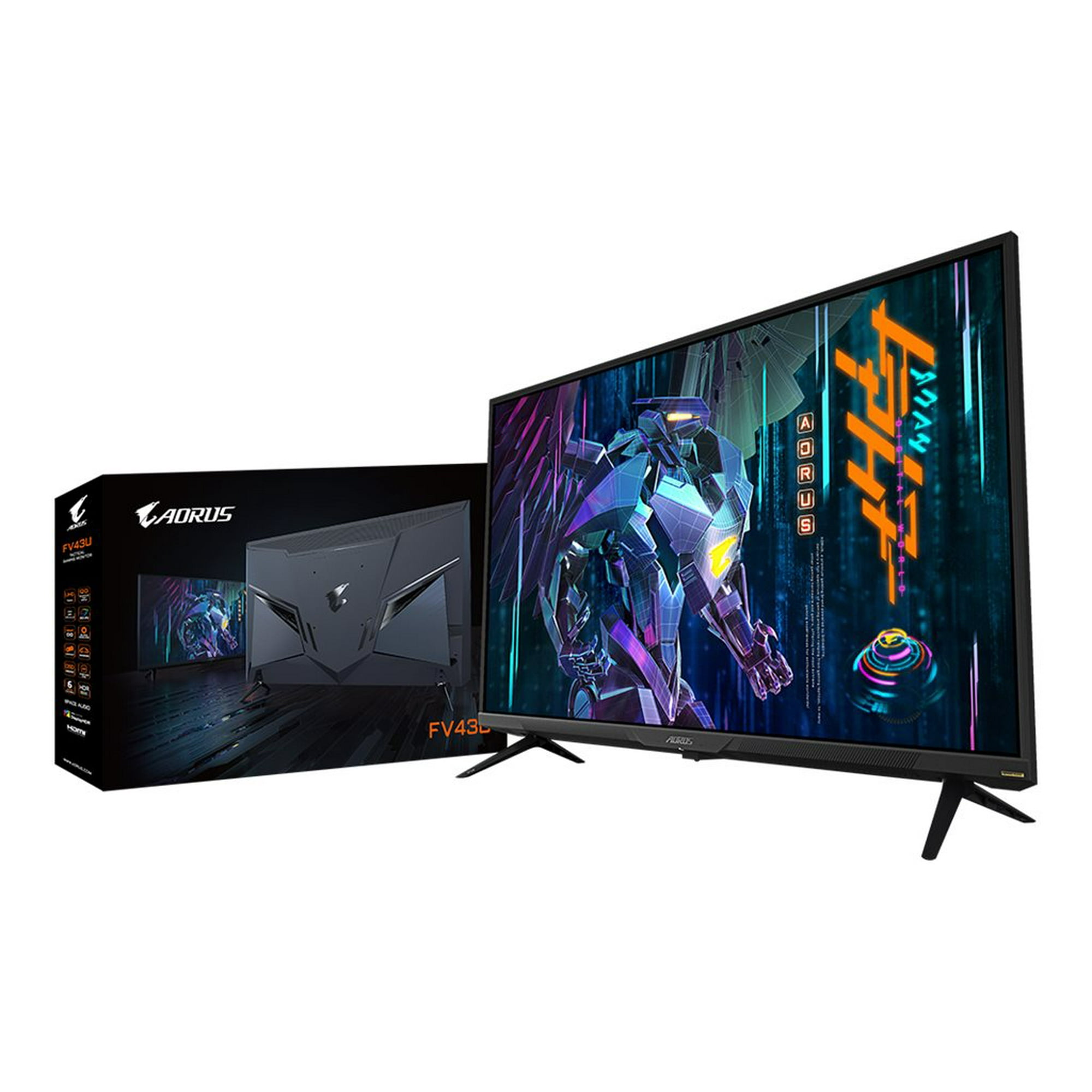 GIGABYTE AORUS FV43U ゲーミングモニタ 42.5 144Hz AORUS FV43U Gaming Monitor Key Features | Monitor - GIGABYTE Global
