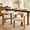 Beige, variant on Modern Barrel Dining Chairs Set of 2, Chenille Upholstered Dining Arm Chairs with Wood Legs, for Dining Room, Living Room, Kitchen, Bedroom, Orange