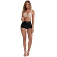 thumbnail image 5 of DARING DIVA High-Waisted Butt Lifting Underwear Seamless Panties M Black, Light Brown, 5 of 6
