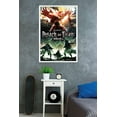 thumbnail image 2 of Attack on Titan - Season 2 Teaser One Sheet Wall Poster, 22.375" x 34", Framed, 2 of 2