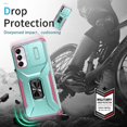 thumbnail image 4 of Funda para GANGXUN Samsung Galaxy A05S - Soporte metálico, Función magnética, Verde, 4 of 5
