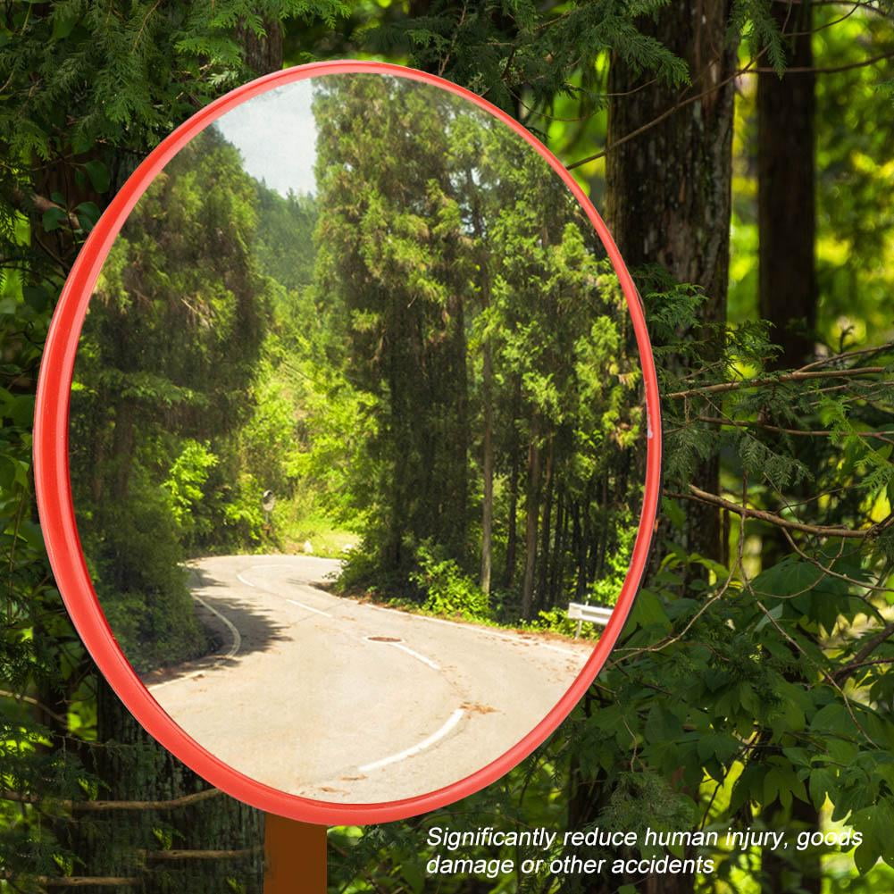 Mgaxyff Wide Angle Driveway Road Safety Convex Traffic Mirror with